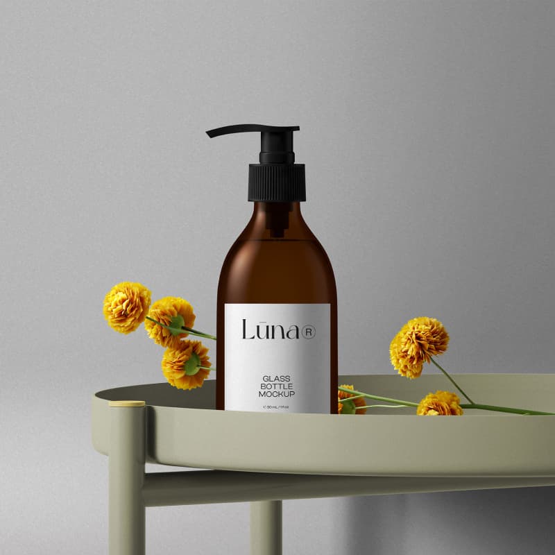 Botanical Bath Decor